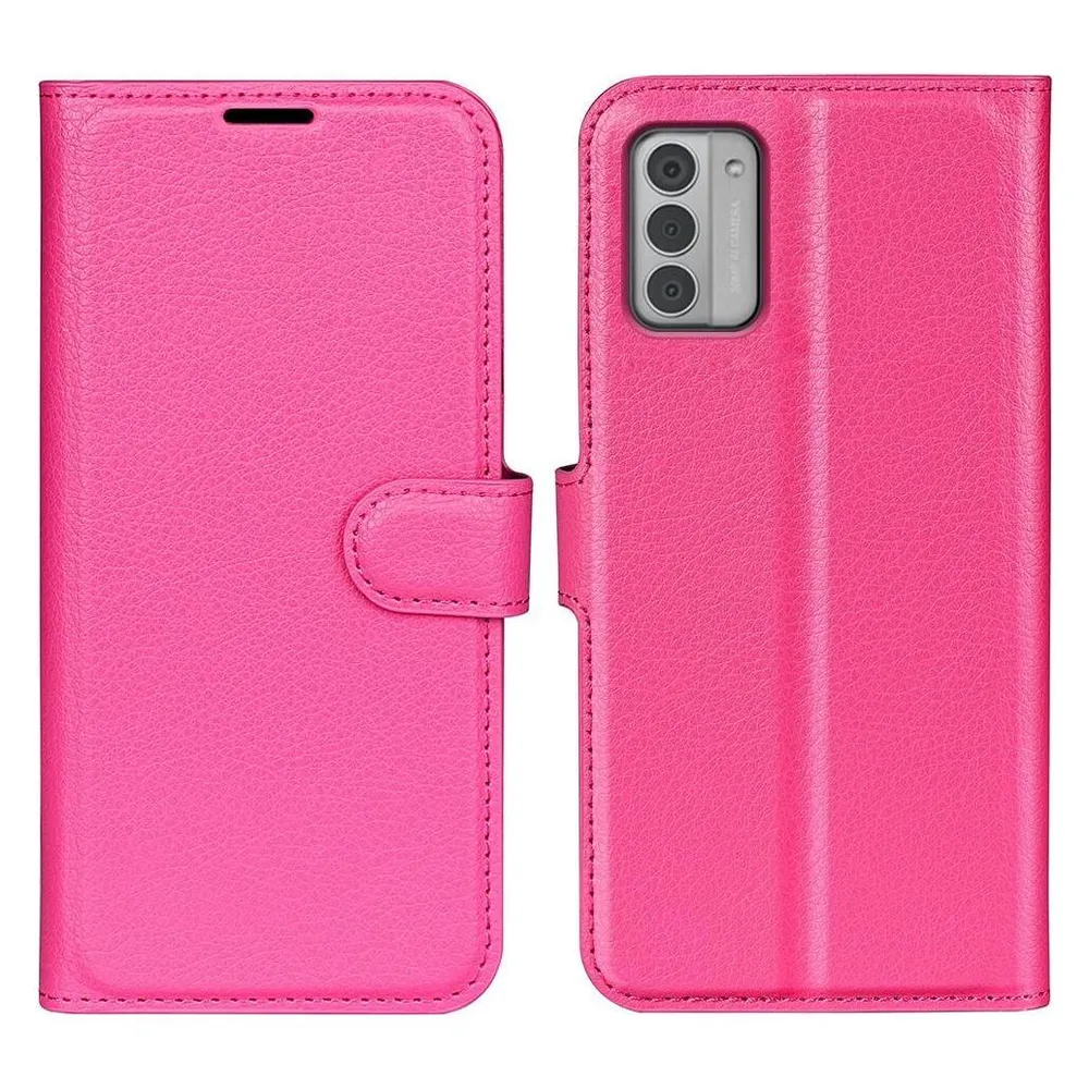Cover-Discount Nokia G42 - Leder Etui Hülle pink
