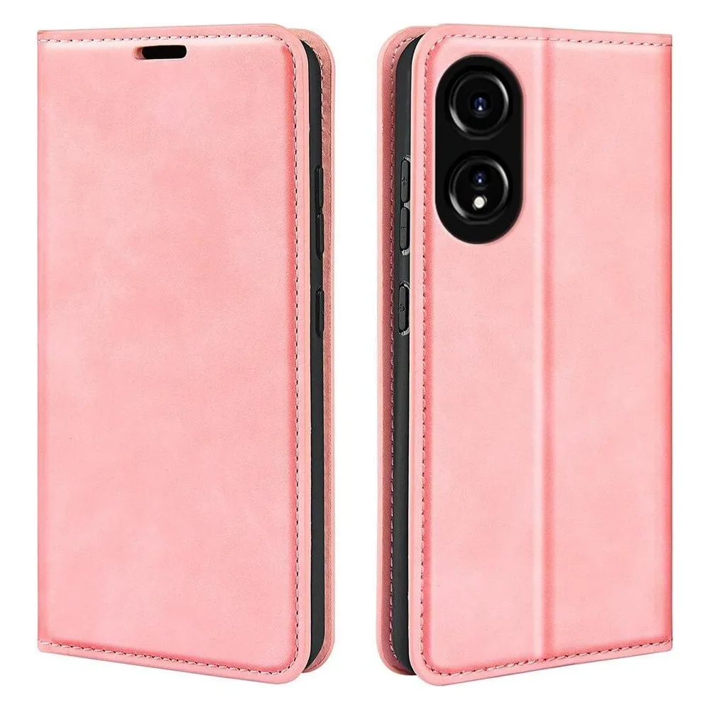 Cover-Discount OPPO A78 4G - Stand Flip Case Hülle rosa