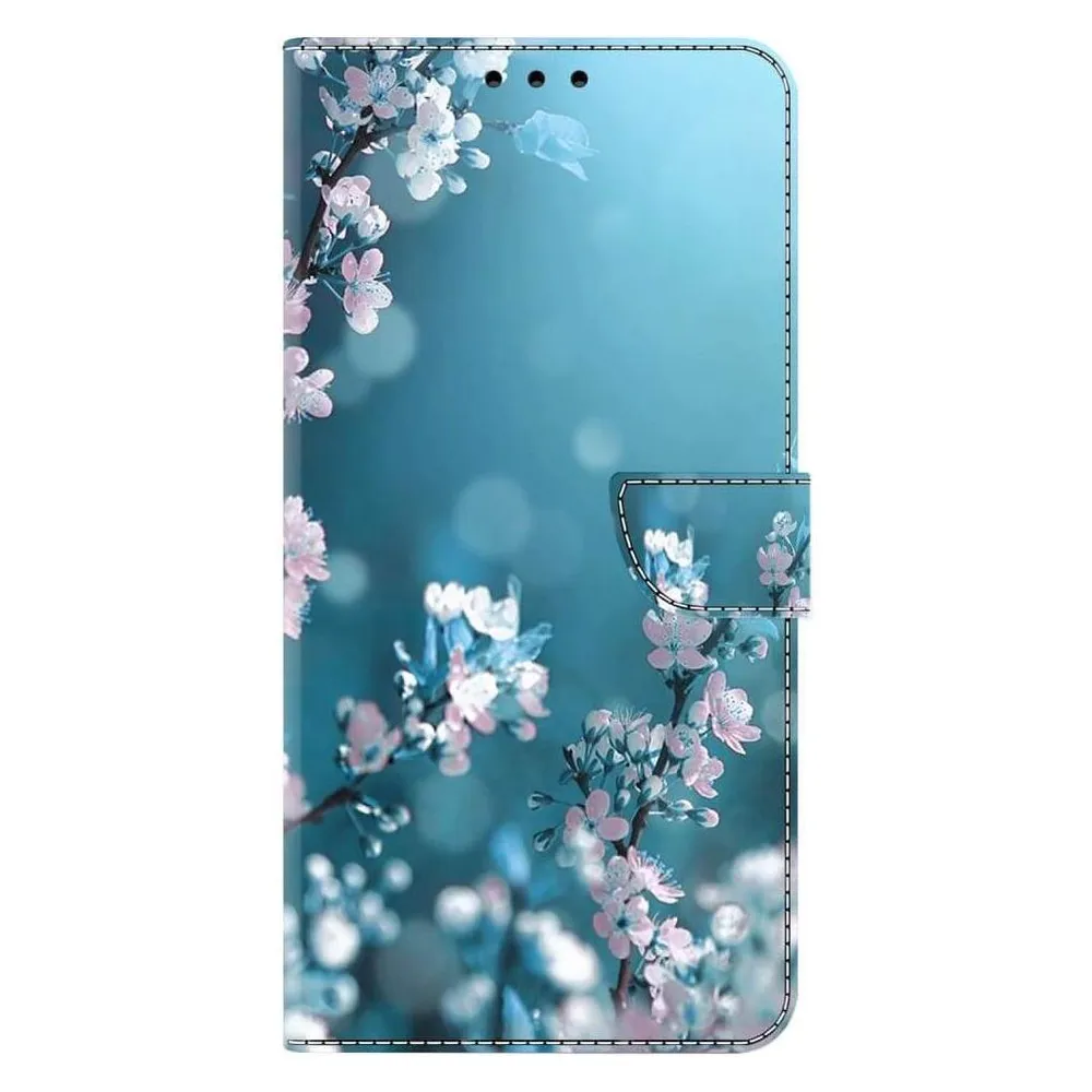 Cover-Discount iPhone 15 - 3D-Effekt Hülle Etui Pflaumenblüte