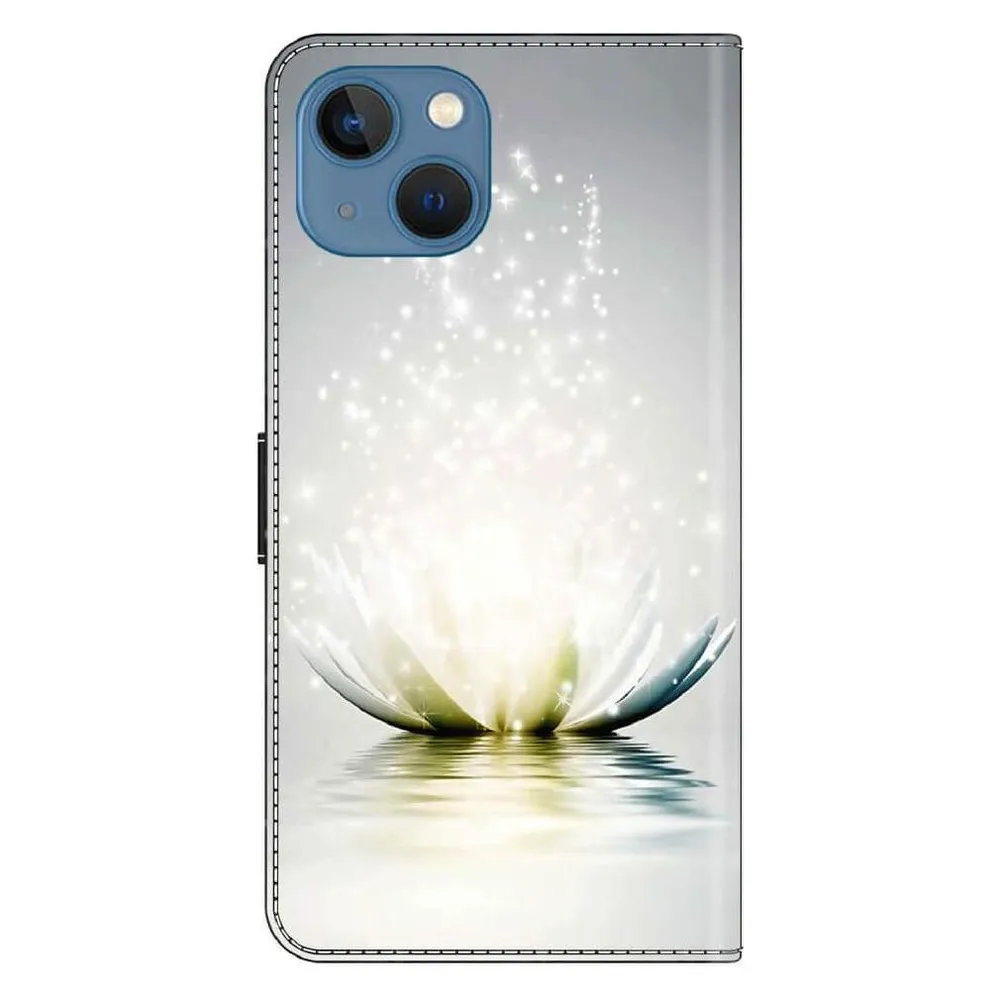Cover-Discount iPhone 15 - 3D-Effekt Hülle Etui Lotusblüte