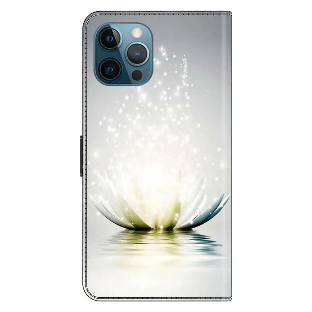 Cover-Discount iPhone 15 Pro - 3D-Effekt Hülle Etui Lotusblüte