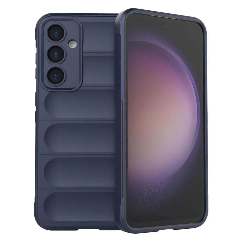 Cover-Discount Galaxy S23 FE - Rugged Protective Cover blau