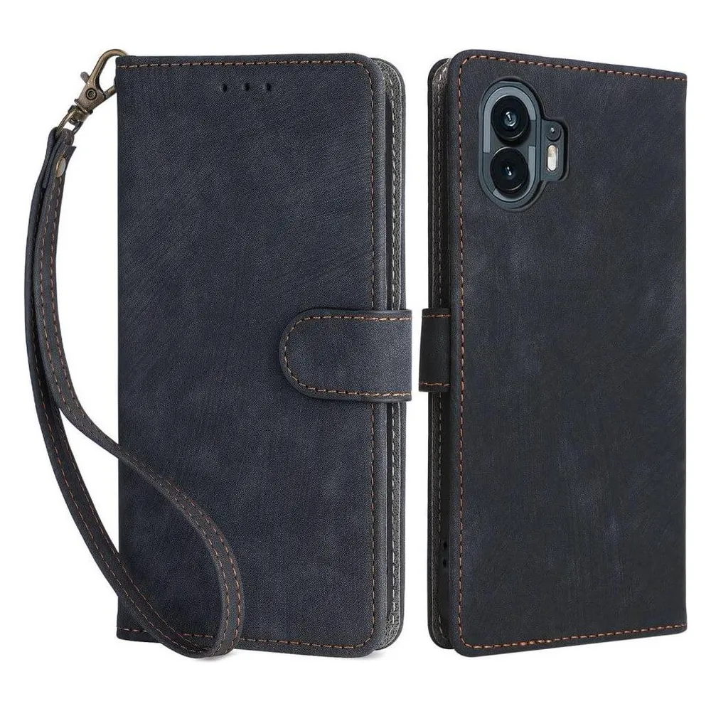 Cover-Discount Nothing Phone (2) - Etui mit RFID Blocker schwarz (Nothing Phone (2))