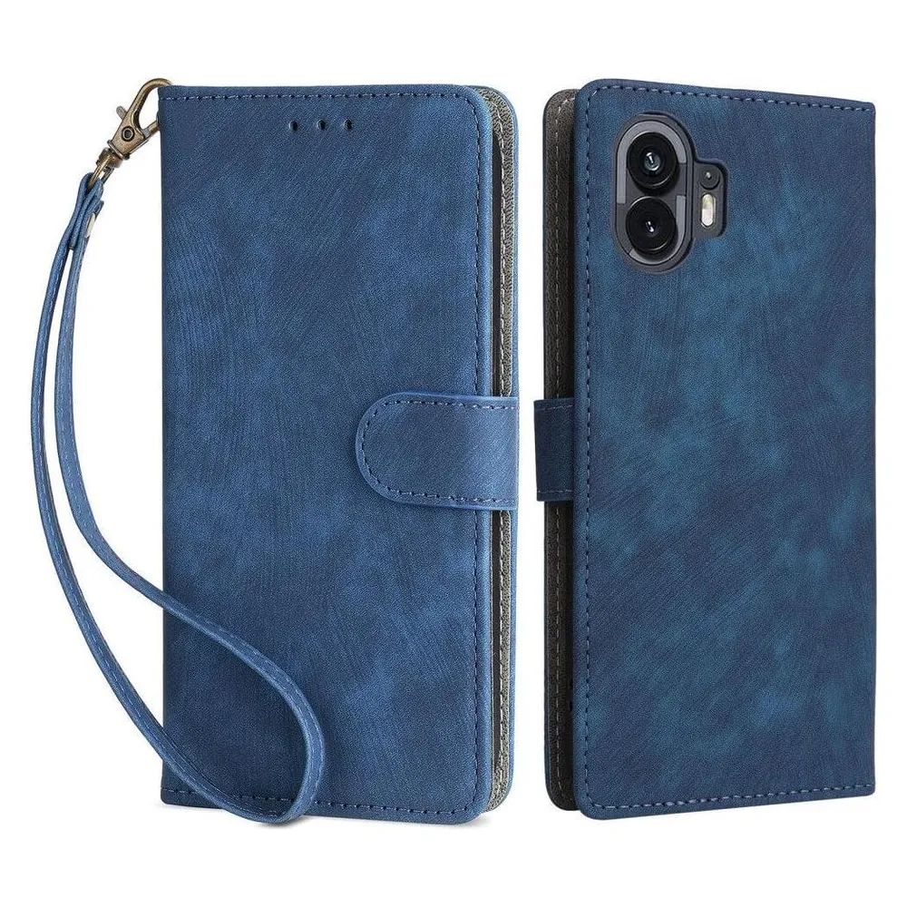 Cover-Discount Nothing Phone (2) - Etui mit RFID Blocker blau (Nothing Phone (2))