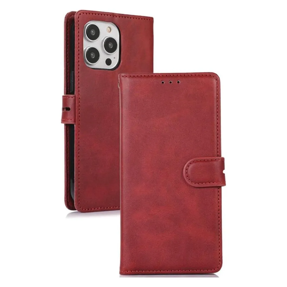 Cover-Discount iPhone 15 - Premium Handyhülle Etui rot