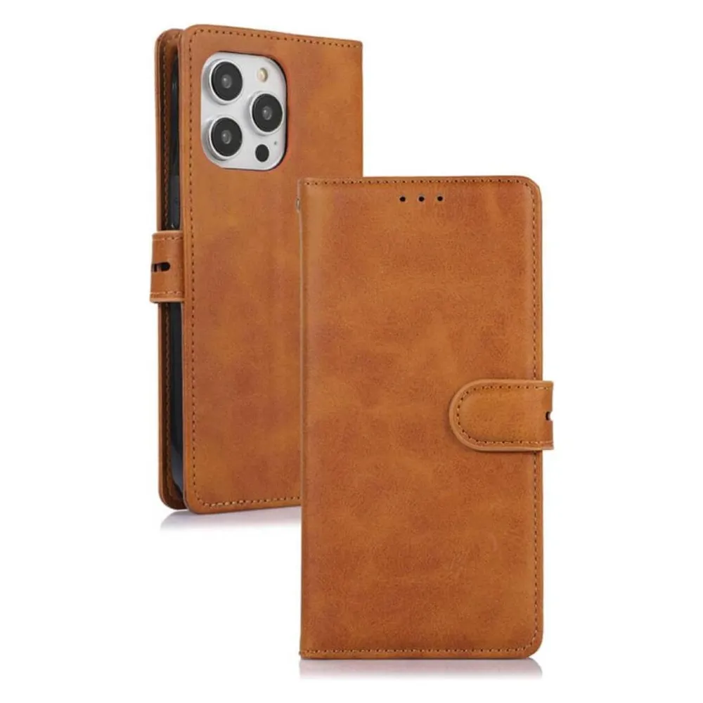 Cover-Discount iPhone 15 Pro Max - Premium Handyhülle Etui beige