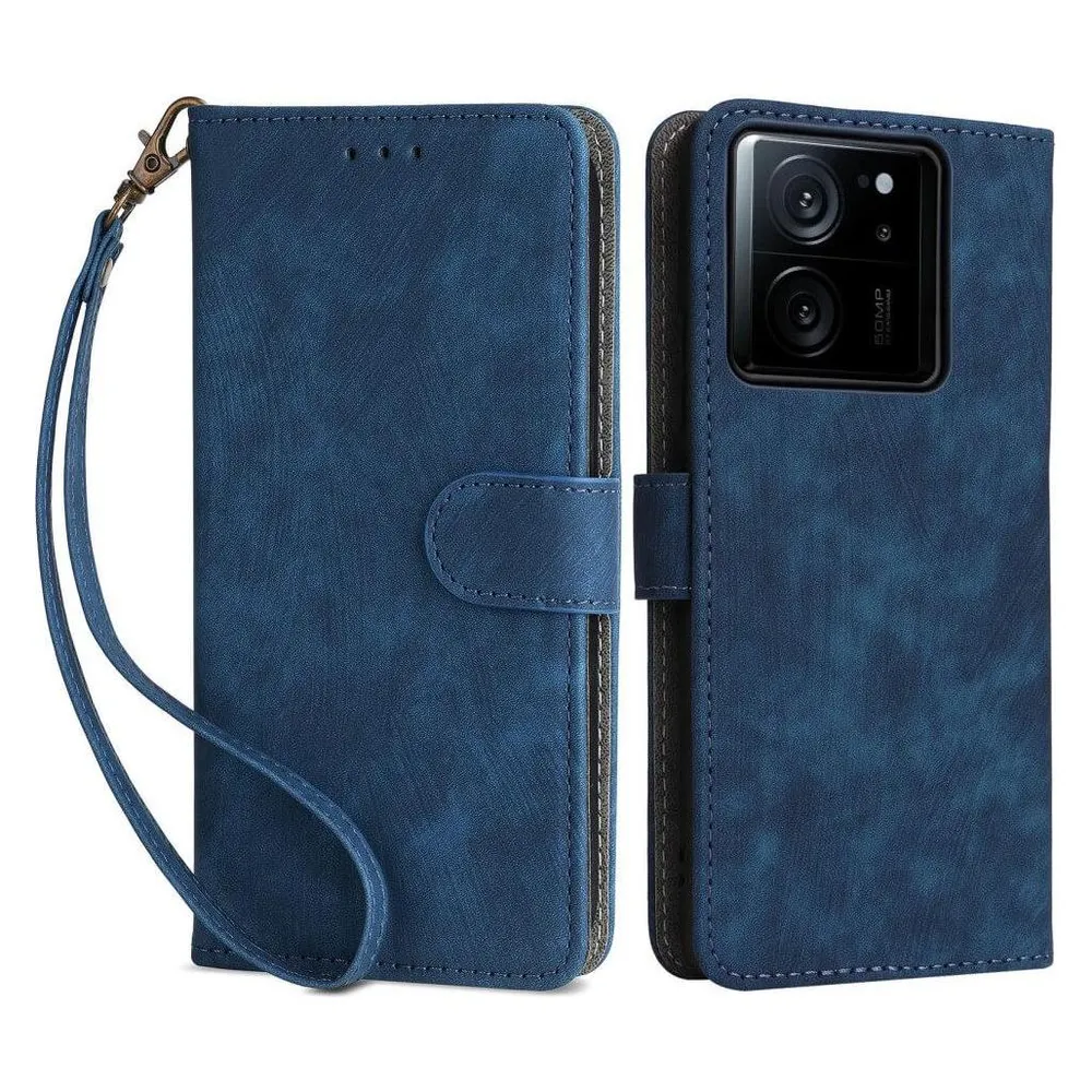 Cover-Discount Xiaomi 13T / 13T Pro - Etui mit RFID Blocker dunkelblau