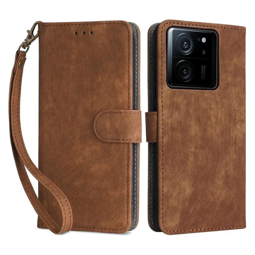 Cover-Discount Xiaomi 13T / 13T Pro - Etui mit RFID Blocker braun
