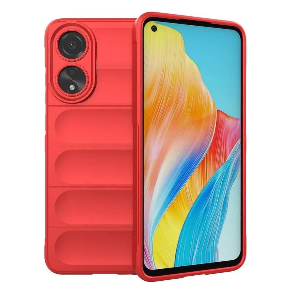 Cover-Discount OPPO A78 4G - Rugged Protective Cover rot