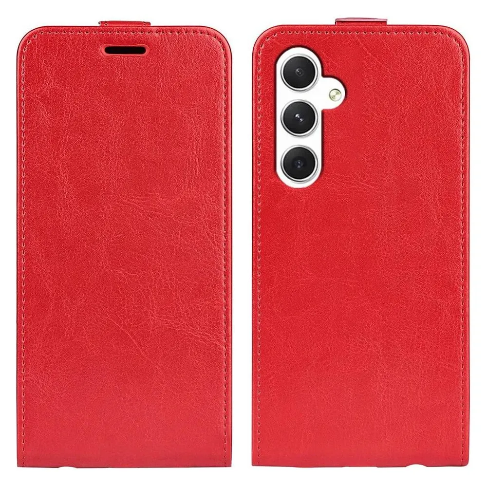 Cover-Discount Klassisches Flip Case vertikal rot (Samsung Galaxy S24)