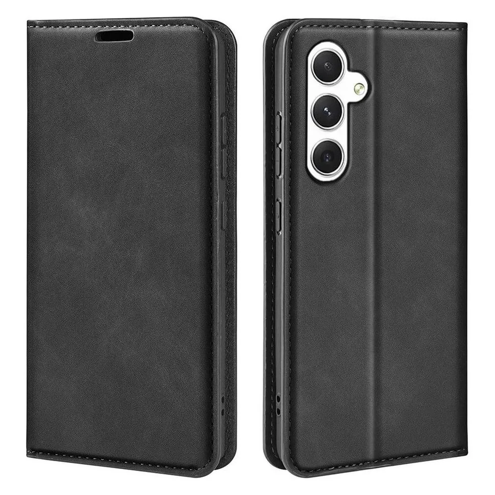 Cover-Discount Stand Flip Case Hülle schwarz (Samsung Galaxy S24+)