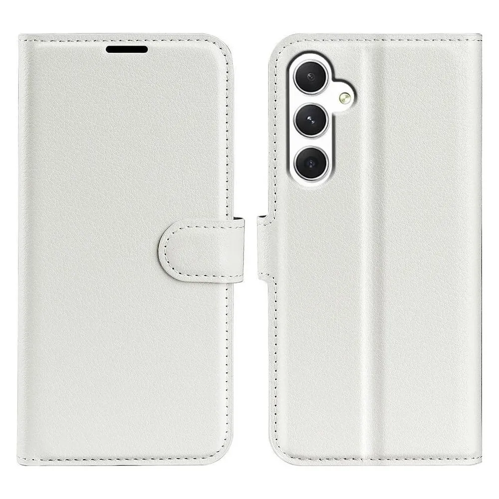 Cover-Discount Leder Etui Hülle rosa (Samsung Galaxy S24)