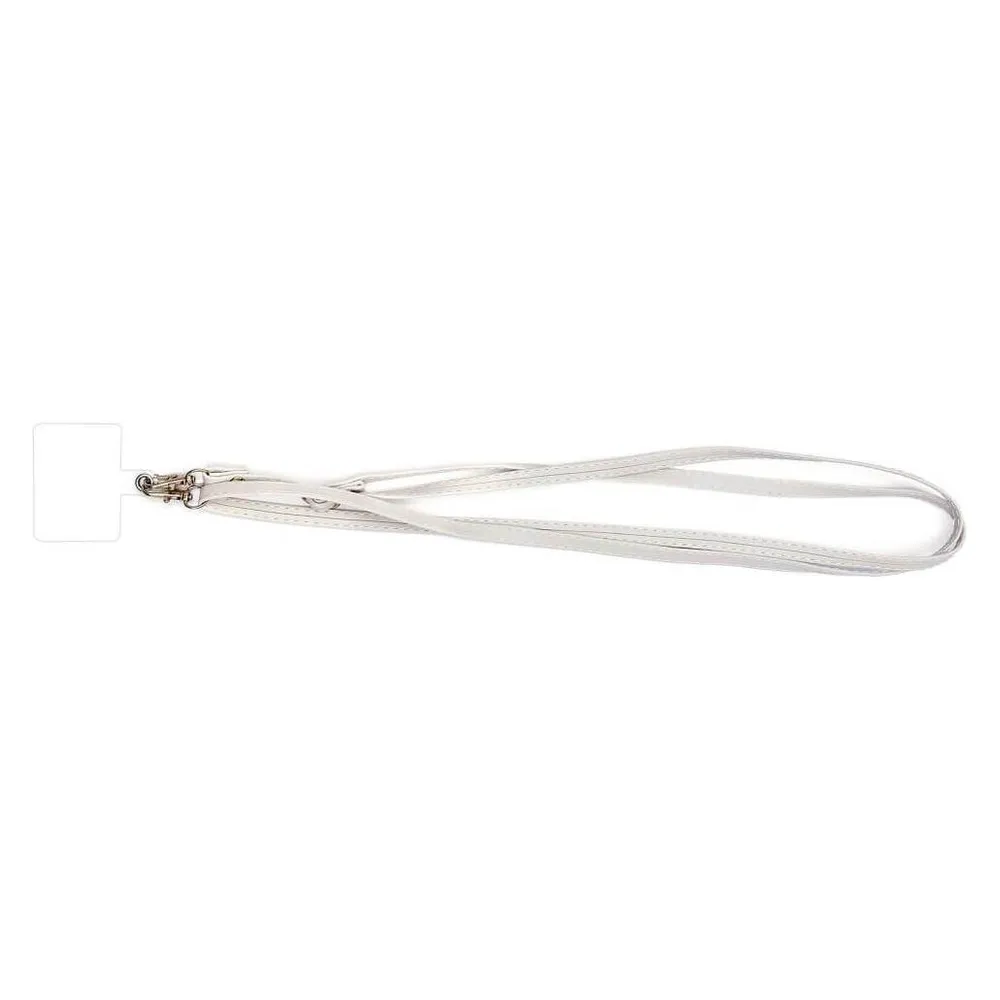 Cover-Discount Universal Kunstleder Umhängeband weiss