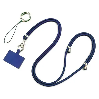 Cover-Discount Universal Handykette mit Riemen dunkelblau