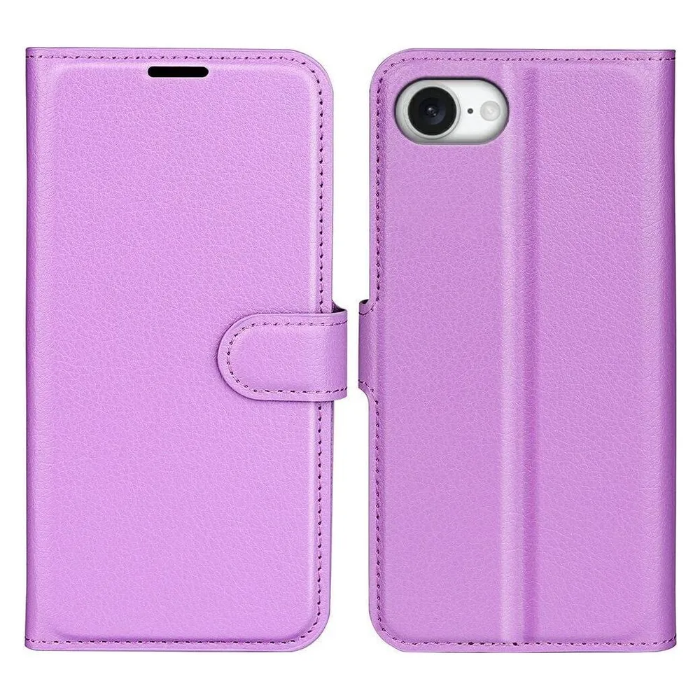 Cover-Discount iPhone 17e / 16e - Leder Etui Hülle (Apple iPhone 16e, Apple iPhone 17e)