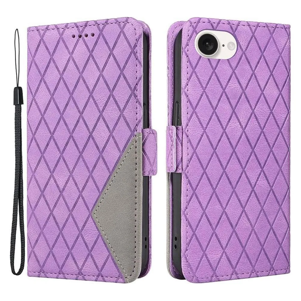Cover-Discount iPhone 17e / 16e - Rhombus Handyhülle Etui (Apple iPhone 16e, Apple iPhone 17e)