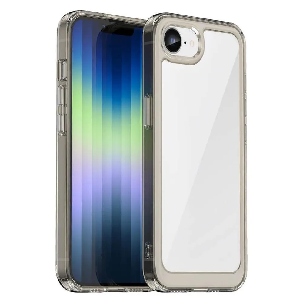 Cover-Discount iPhone 17e / 16e - Schützende Acryl-Handyhülle mit erhöhtem Rand (Apple iPhone 16e, Apple iPhone 17e)