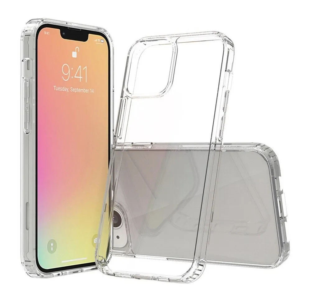 CoverKingz Handyhülle Hülle für Apple iPhone 13 Handyhülle Hybrid Silikon Case Bumper Cover 15,40 cm