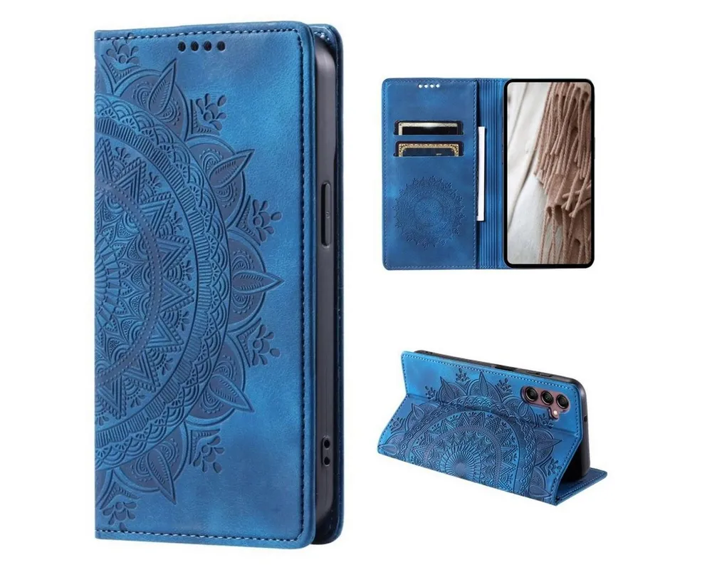 CoverKingz Handyhülle Hülle für Samsung Galaxy A55 5G Handyhülle Flip Case Cover Tasche