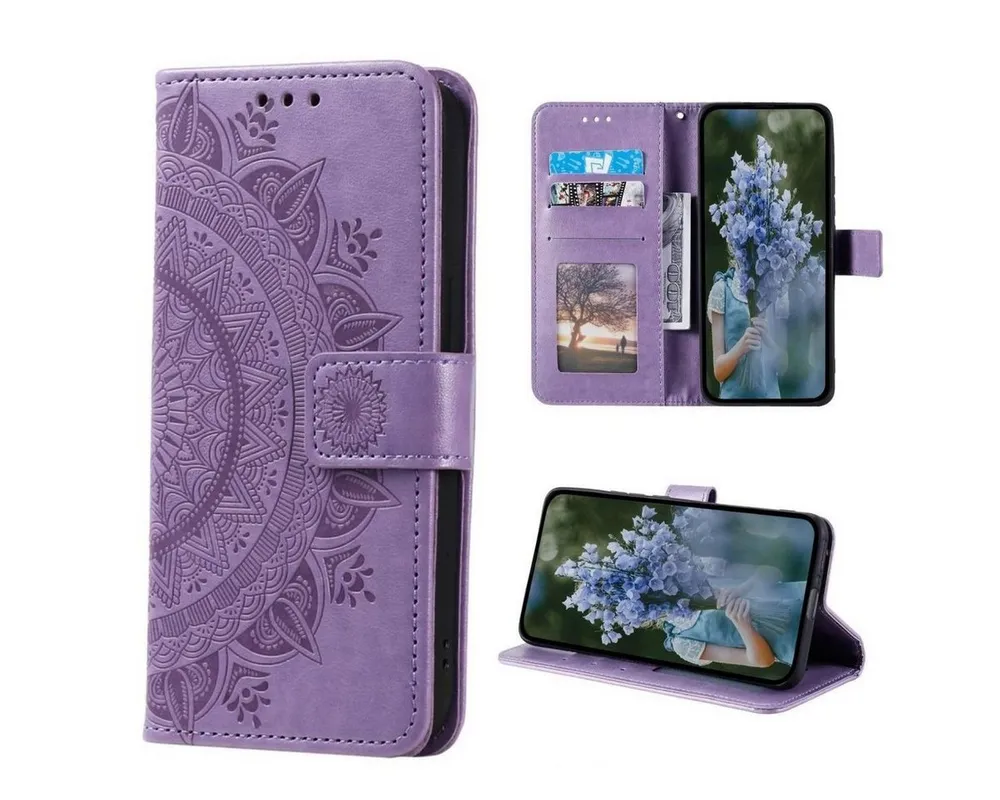 CoverKingz Handyhülle Hülle für Samsung Galaxy S23 Ultra Handyhülle Flip Case Cover Etui 17,27 cm