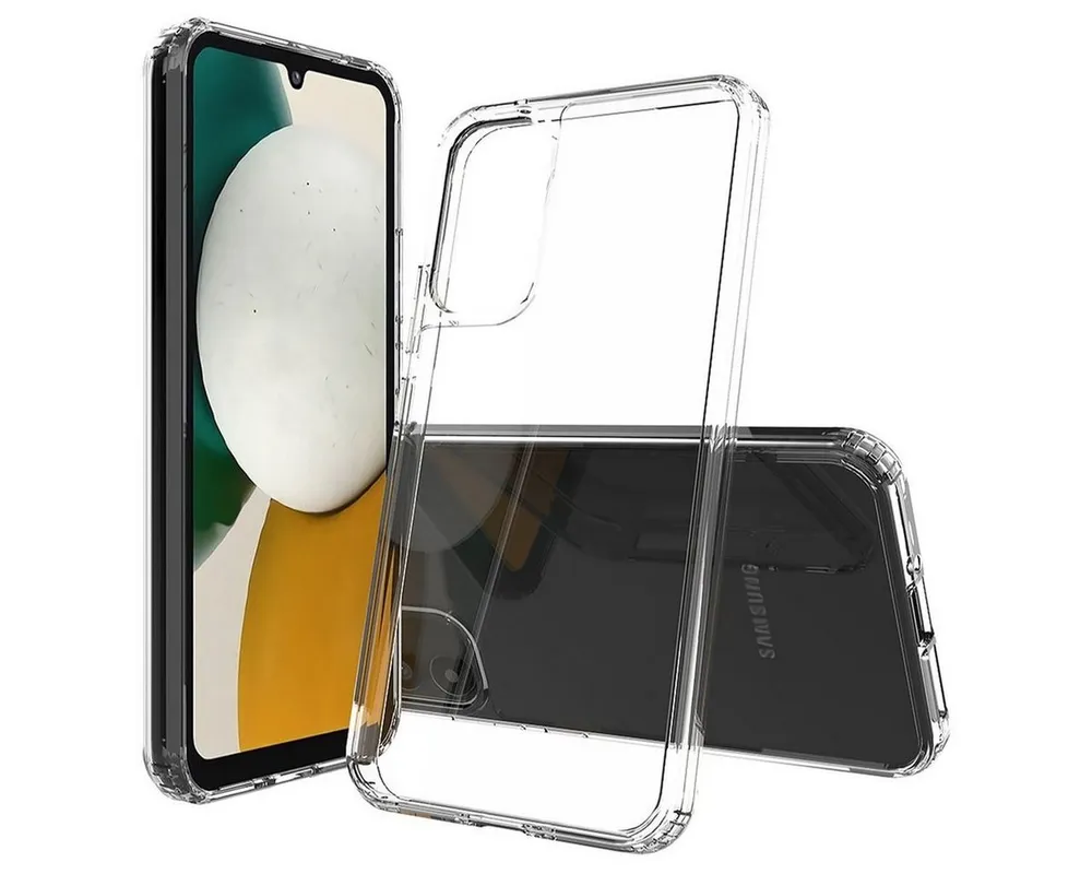CoverKingz Handyhülle Hülle für Samsung Galaxy A34 5G Handy Case Hybrid Silikon Bumper 16,76 cm (6,6 Zoll), Handyhülle Schutzhülle Transparent Hybrid Silikonhülle