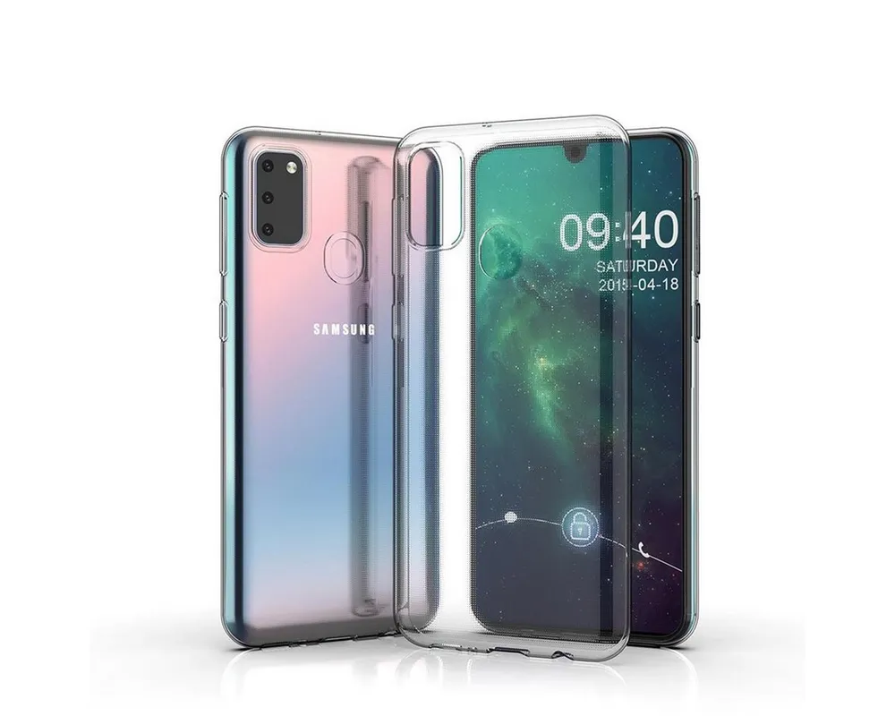 CoverKingz Handyhülle Hülle für Samsung Galaxy M21 Handyhülle Silikon Cover Case Bumper