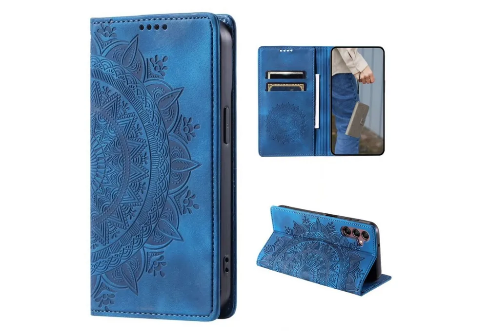 CoverKingz Handyhülle Hülle für Samsung Galaxy S23 FE Handyhülle Flip Case Cover Tasche 16,3 cm