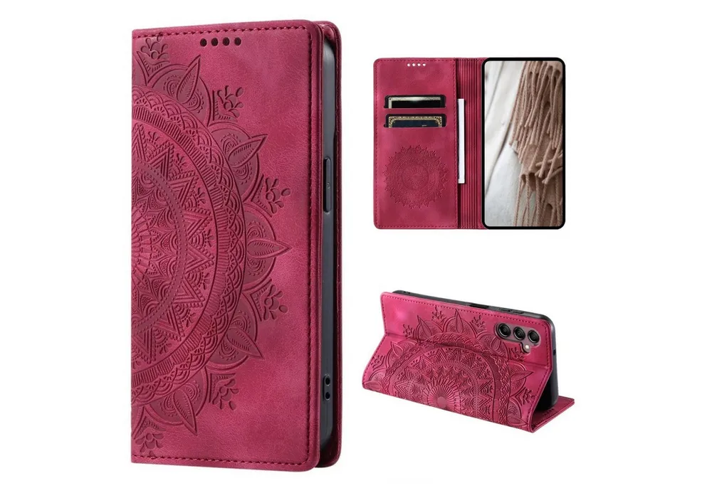 CoverKingz Handyhülle Hülle für Samsung Galaxy S23 FE Handyhülle Flip Case Cover Tasche 16,3 cm