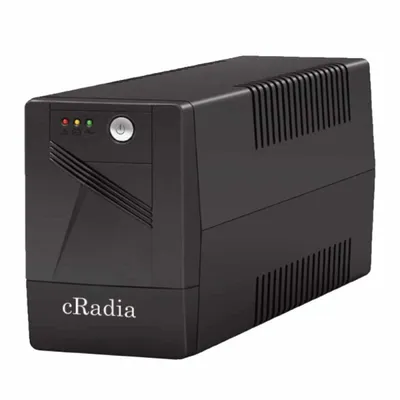 Cradia London Interactive USV 1020 VA mit 2 Schuko-Wechselstromsteckdosen