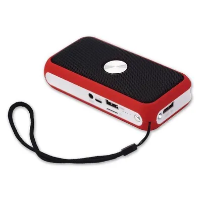 Cradia DS-716 Bluetooth-Lautsprecher Rot