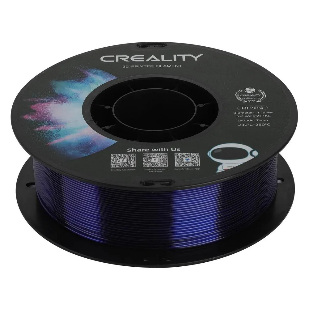 Filament PETG Creality 3301030036 Transparent Blau 1