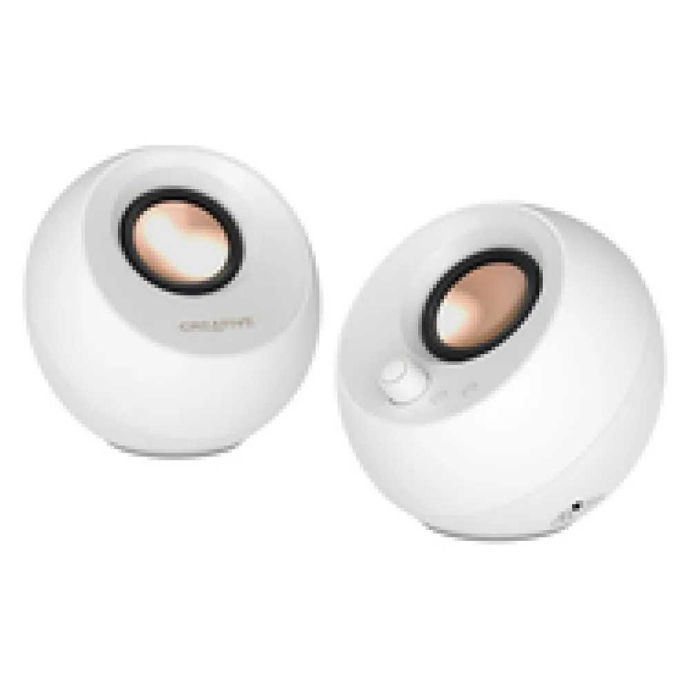 Altavoces Creative Desktop USB-C 20W mit RGB-Beleuchtung und Aux-Eingang
