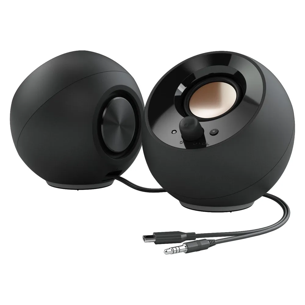 Lautsprecher Creative PC 2.0 USB-C 4.4W RGB kompakt schwarz