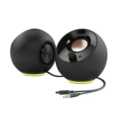 Lautsprecher Creative PC 2.0 USB-C 4.4W RGB kompakt schwarz