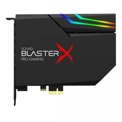 Soundkarte Creative Sound BlasterX AE-5 Plus DAC RGB 5.1 PCI-E