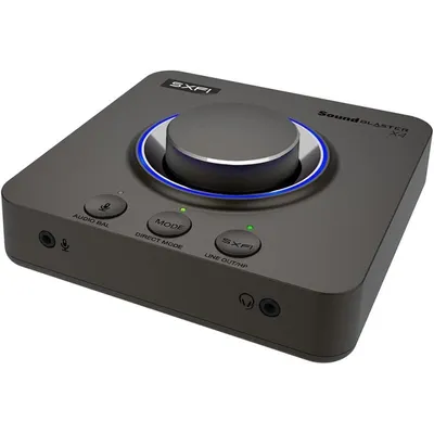 Creative Sound Blaster X4 DAC Super X-FI 7.1 Externe USB-Soundkarte