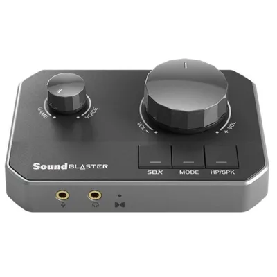 Soundkarte Creative Sound Blaster G8 USB-C 32 bit 130 dB 7.1 Dolby Digital