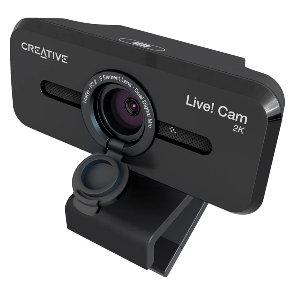Kreatives Leben! CAM Sync V3 Webcam 2K QHD mit 4-fachem Digitalzoom