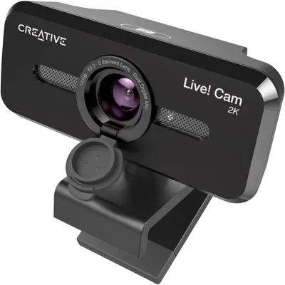 Kreatives Leben! CAM Sync V3 Webcam 2K QHD mit 4-fachem Digitalzoom