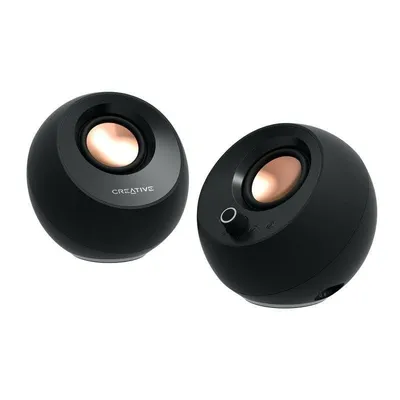 Lautsprecher Creative Labs Pebble Pro USB-C 20W mit RGB-Beleuchtung
