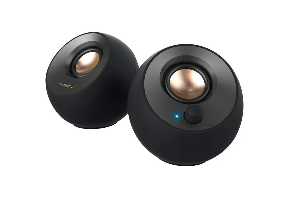 Creative Labs Creative Pebble V2 2.0, PC-Lautsprecher, (Klinke, Lautsprecher