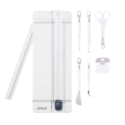 Cricut Essential Tool Set mit 33 Zentimeter tragbarer Trimmer