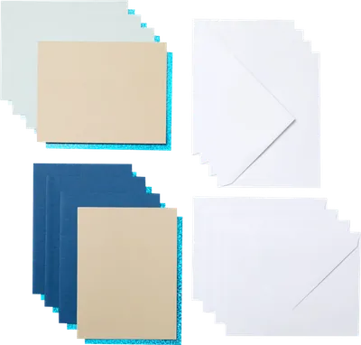 Cricut Cut-Away Cards Marina A2 (10,8 cm x 14 cm) 8er-Pack