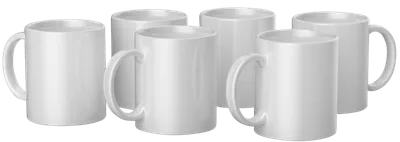 Cricut Tasse 440 Milliliter 6er-Pack (Weiß)