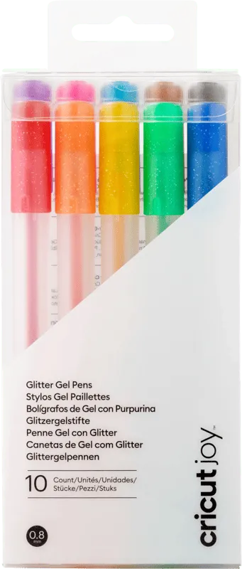 Cricut Joy Glitzer Gelstifte-Set 10er-Pack