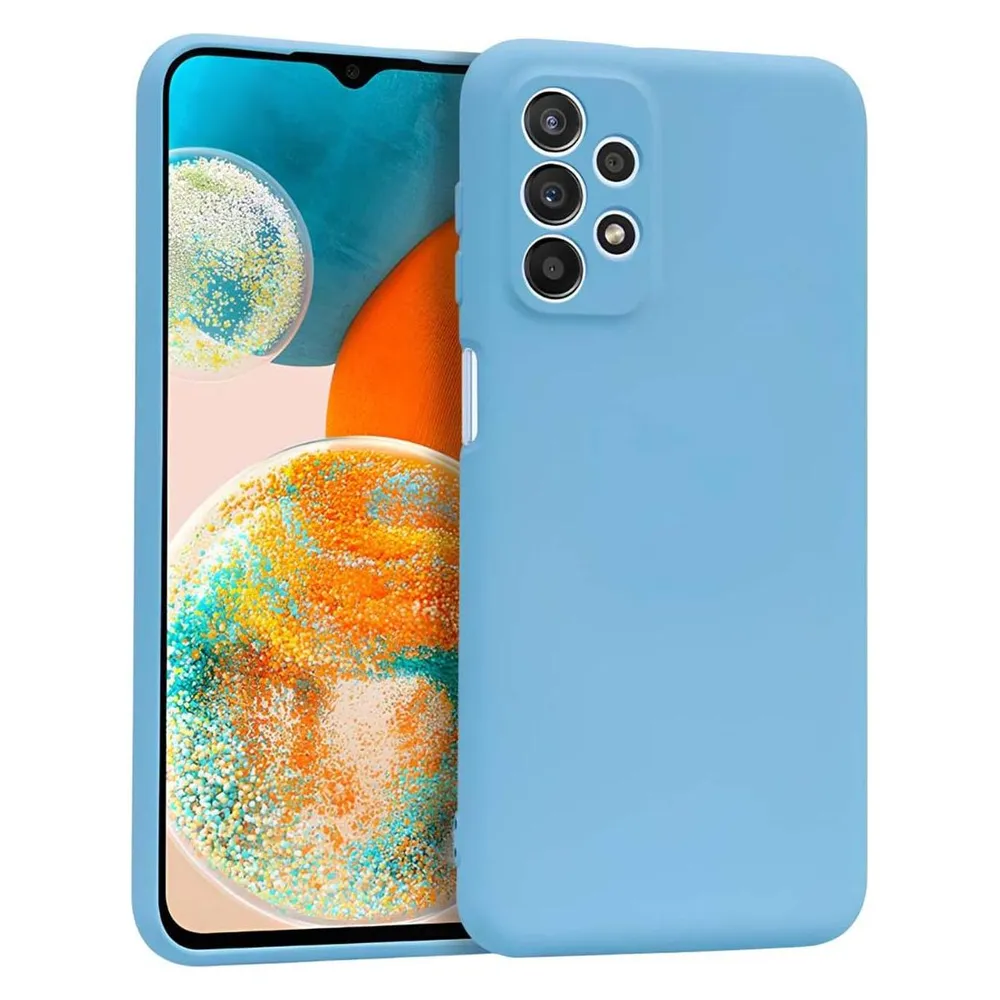 Crong Color Cover - Hülle für Samsung Galaxy A23 5G (blau)