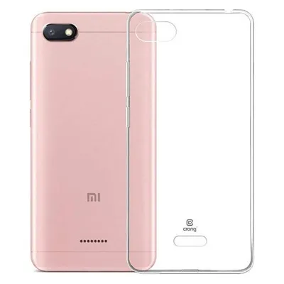 Crong Crystal Slim Cover - Xiaomi Redmi 6A Hülle (transparent)
