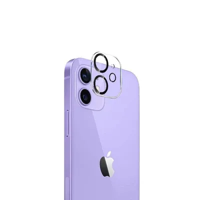 Kameraprotector Crong für iPhone 12, gehärtetes Glas 9H, transparent