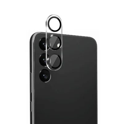 Kameraschutz Crong für Samsung Galaxy S23+ Transparent Gehärtetes Glas 9H Blasenfreie Installation