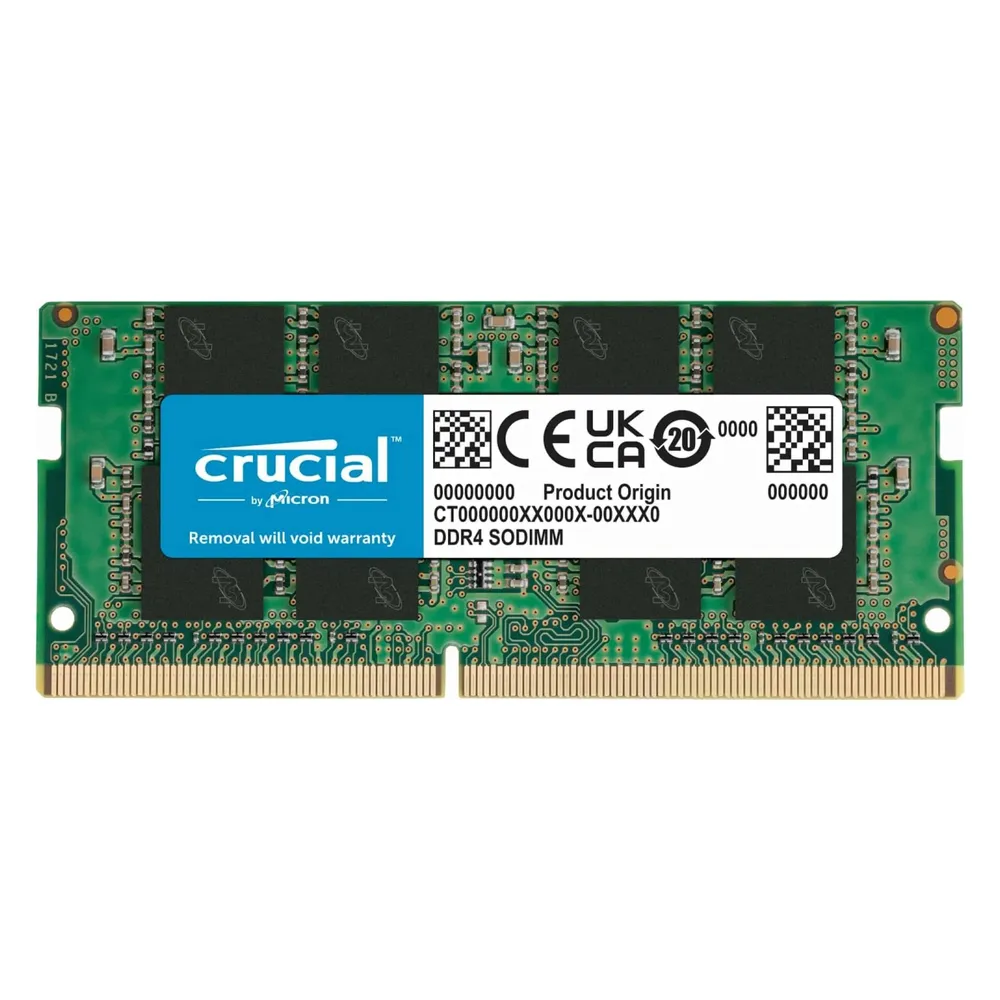 Memoria RAM Crucial CB8GS3200 8GB 1x8GB DDR4 3200MHz CL22 SO-DIMM